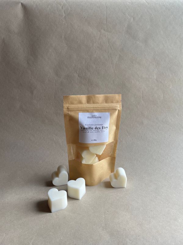 Fondants parfumés Vanille des Iles par 4