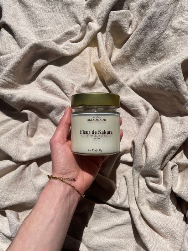 Bougie Fleur de Sakura 150g
