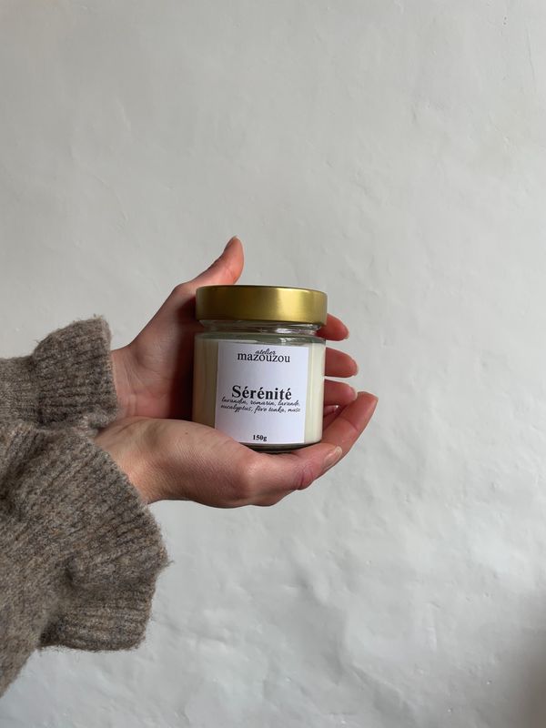 Bougie parfumée - Sérénité 150g