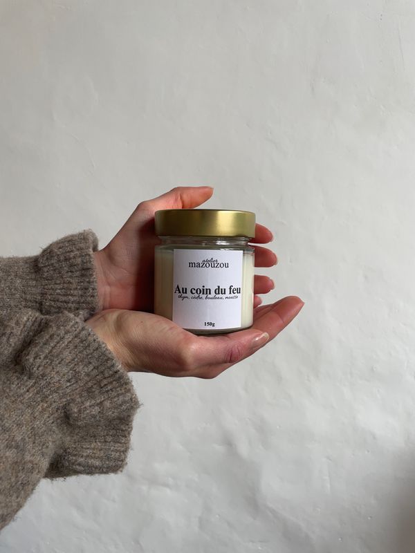 Bougie parfumée - Au coin du feu 150g