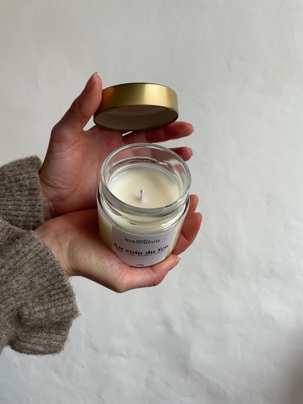 Bougie parfumée - Au coin du feu 150g