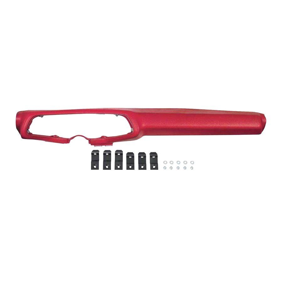 1970-78 Camaro Dash Pad w/o AC , Color: Firethorn Red