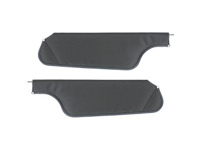 1970 Camaro Firebird Sunvisors - Black