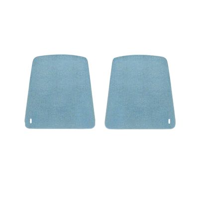 1967-70 Camaro; 1967-70 Firebird; Seat Backs Panels; Pair; Light Blue