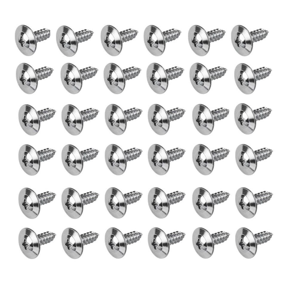 1964-72 GM Wheel Well Molding 32-Piece Screw Set