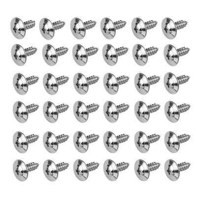 1964-72 GM Wheel Well Molding 32-Piece Screw Set