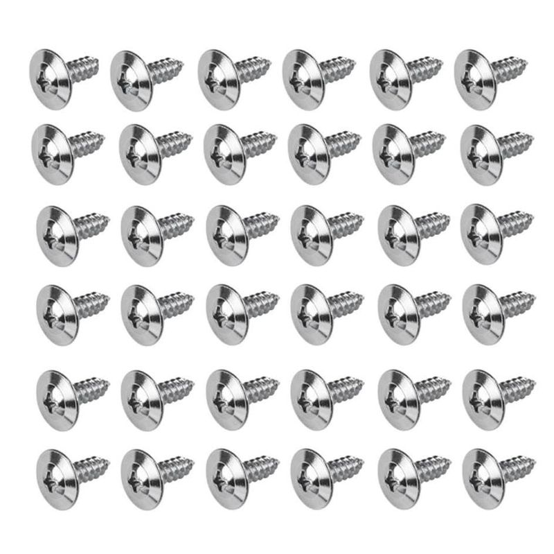 1964-72 GM Wheel Well Molding 32-Piece Screw Set