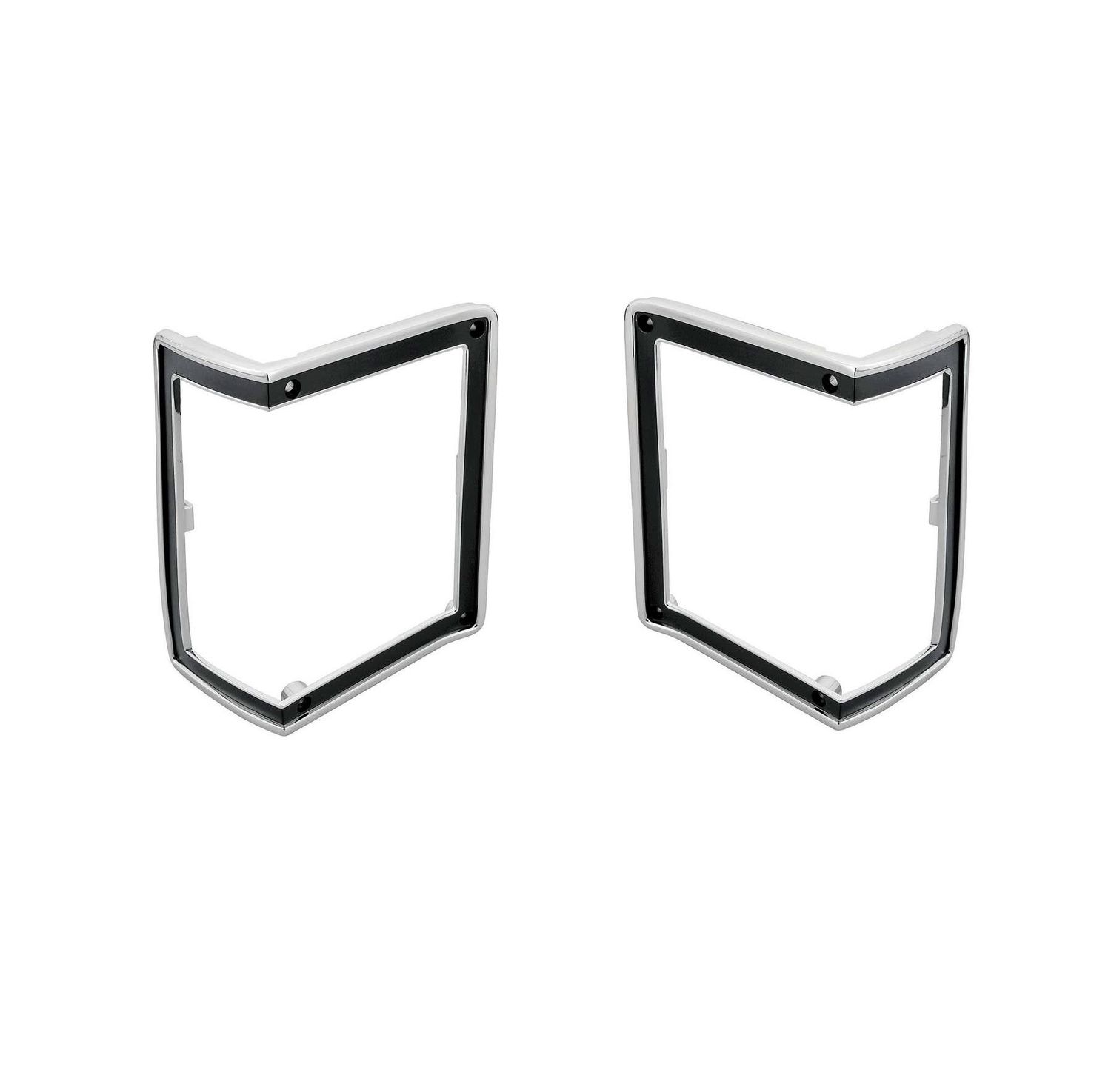 1972 Chevelle Park Lamp Bezels - Pair