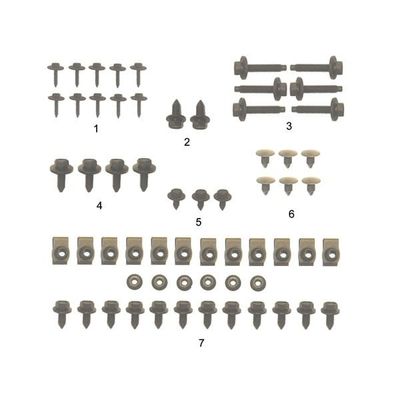1978-81 Camaro Front Bumper Cover Hardware