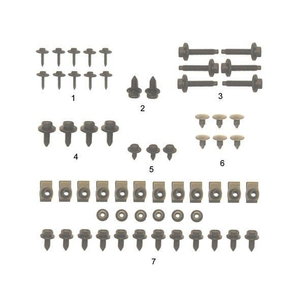 1978-81 Camaro Front Bumper Cover Hardware