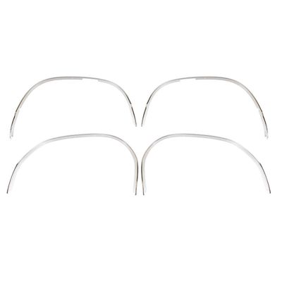 1970-72 Chevelle 4-Pc Wheel Well Molding w/Screws