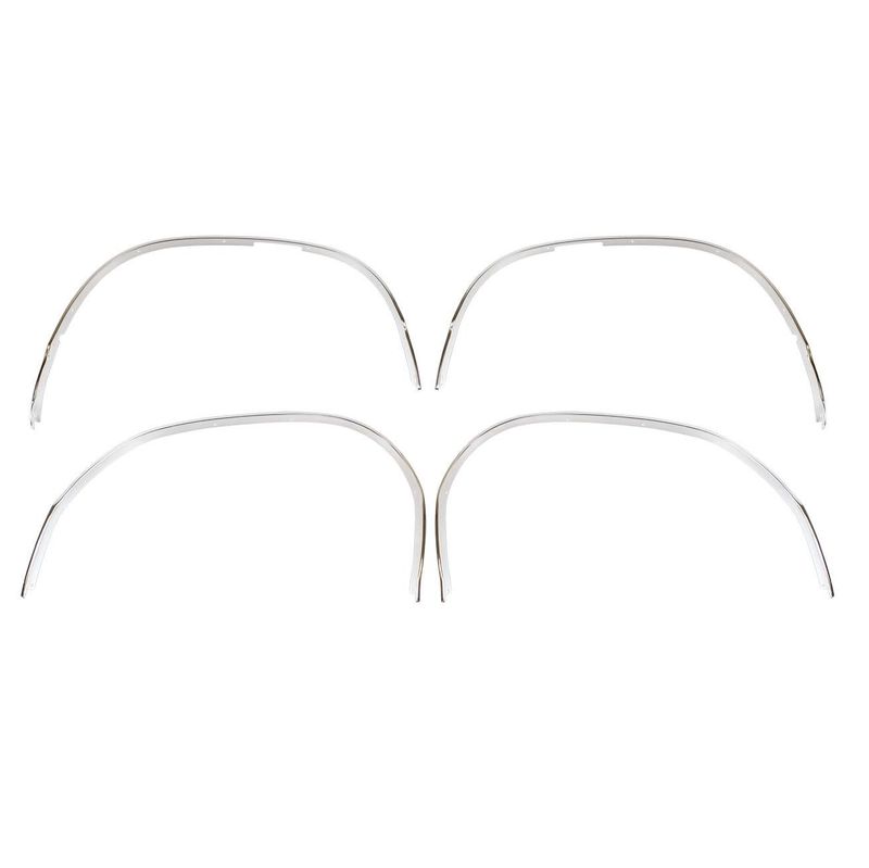 1970-72 Chevelle 4-Pc Wheel Well Molding w/Screws