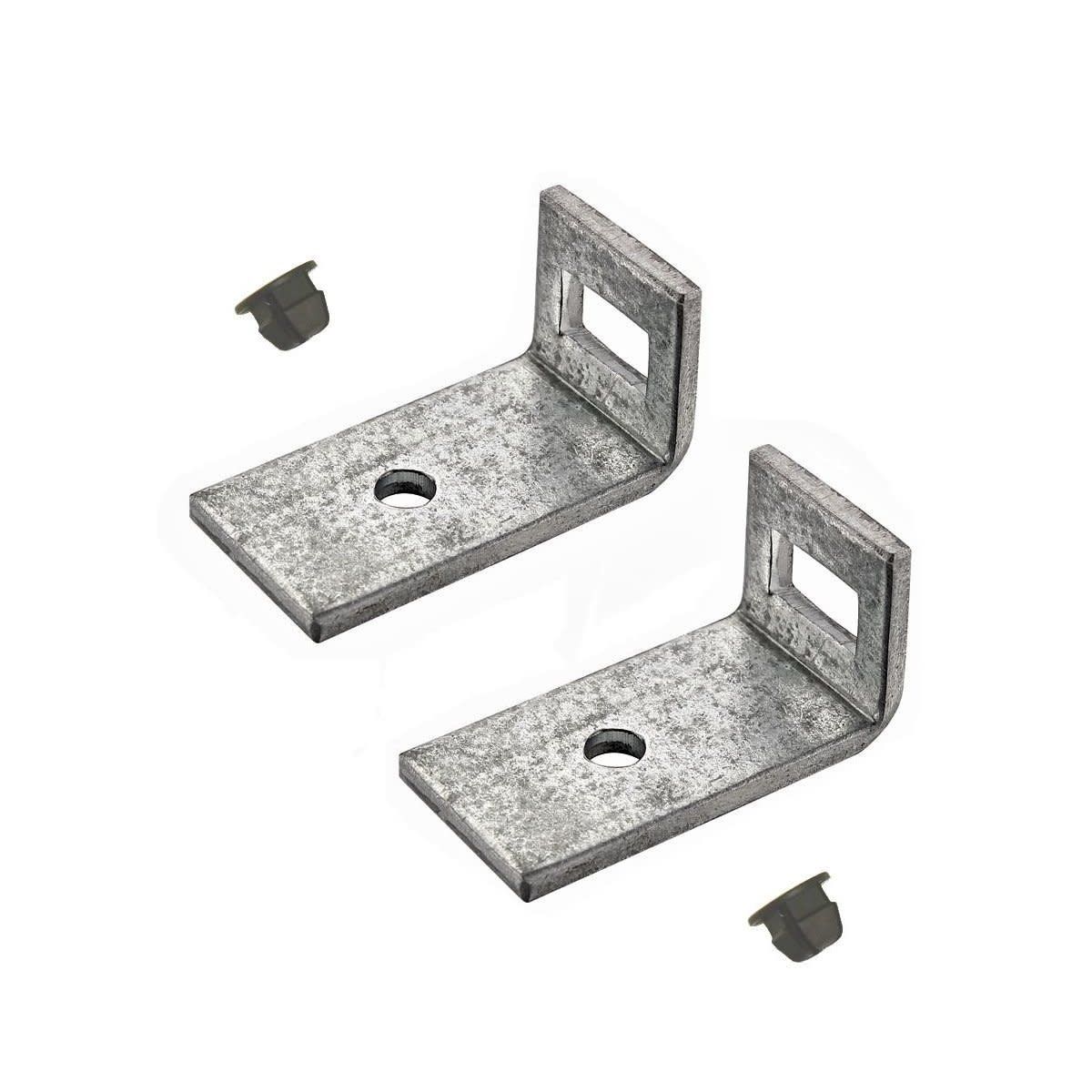 1969 Chevelle Upper Grille Brackets 2-Pc