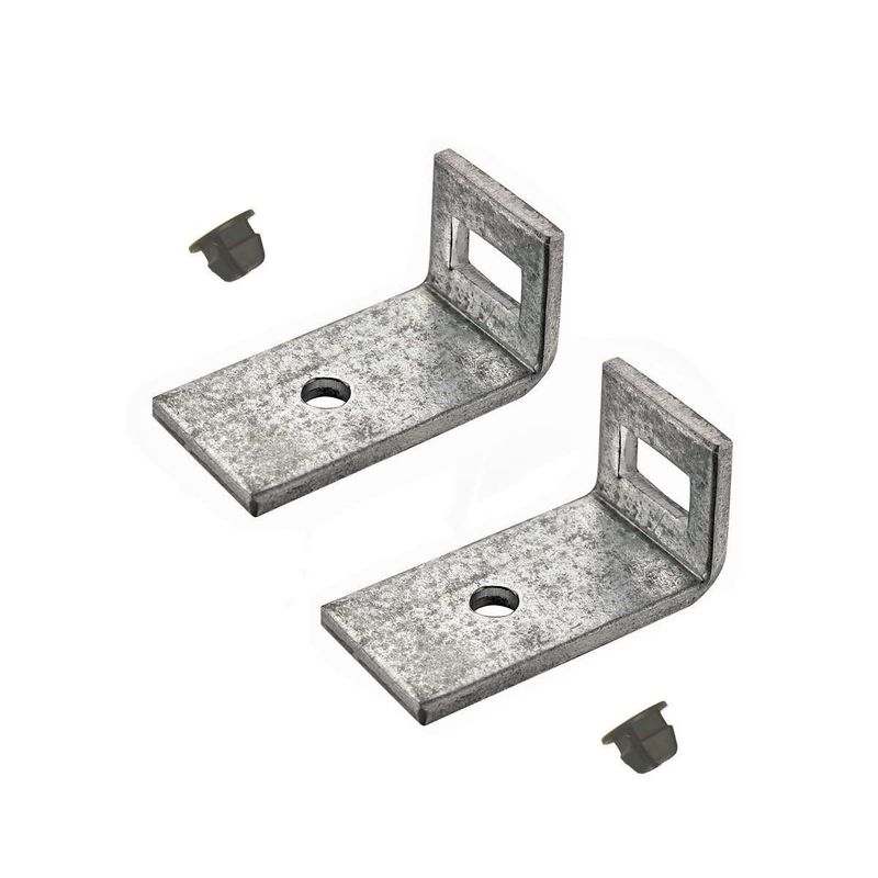 1969 Chevelle Upper Grille Brackets 2-Pc