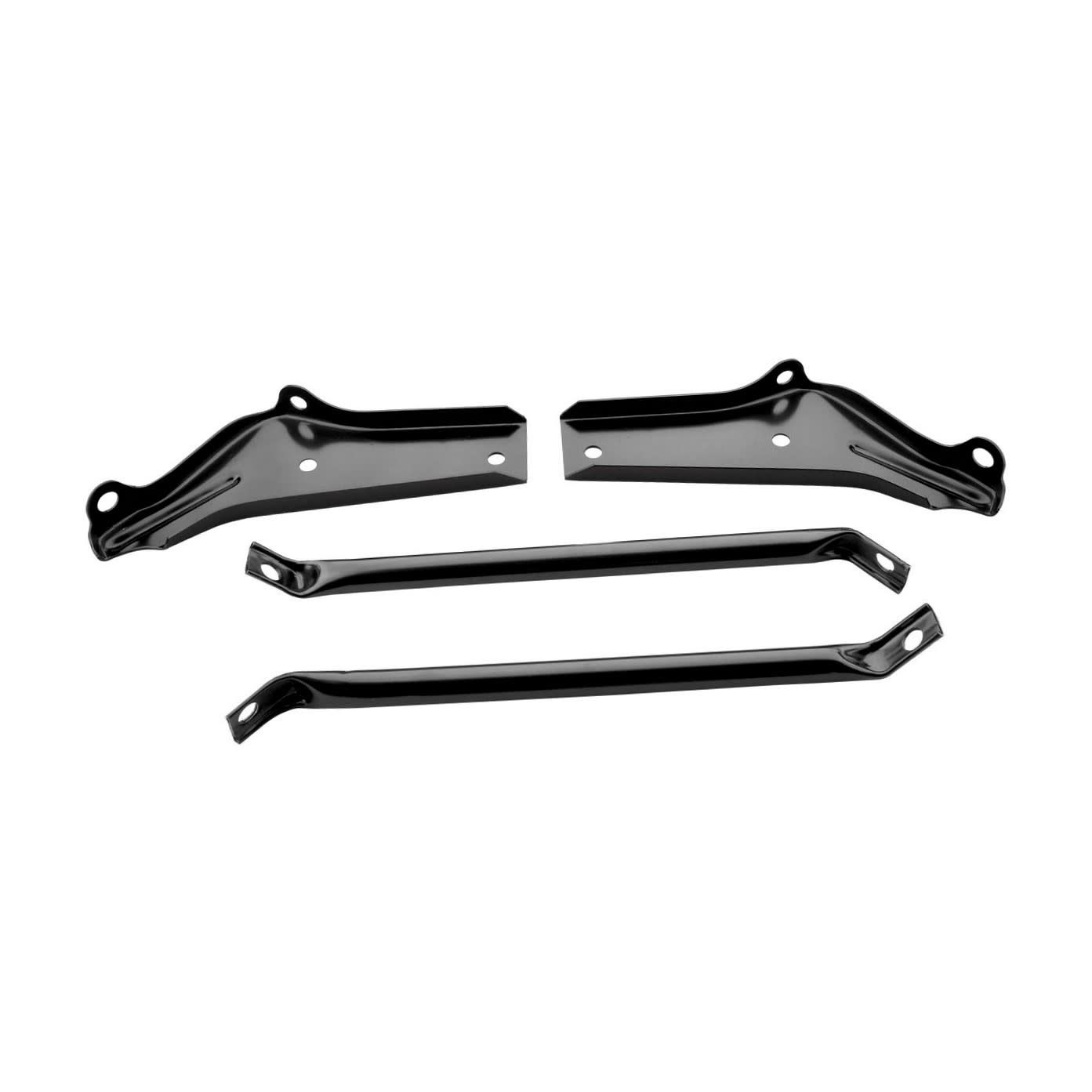 1966-67 Chevelle Rear Bumper Brackets -4pc