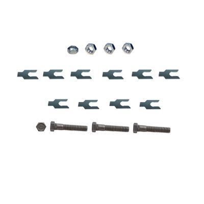 1967-81 Camaro Firebird, 64-72 Chevelle Upper Control Arm Bolts &amp; Nut Kit (18-Pc Kit) - Black