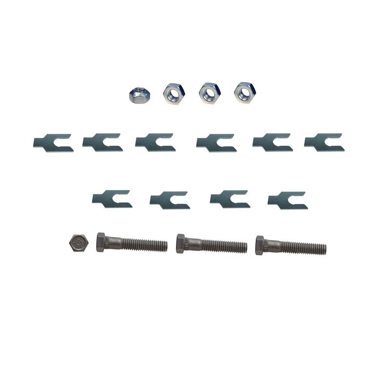 1967-81 Camaro Firebird, 64-72 Chevelle Upper Control Arm Bolts &amp; Nut Kit (18-Pc Kit) - Black