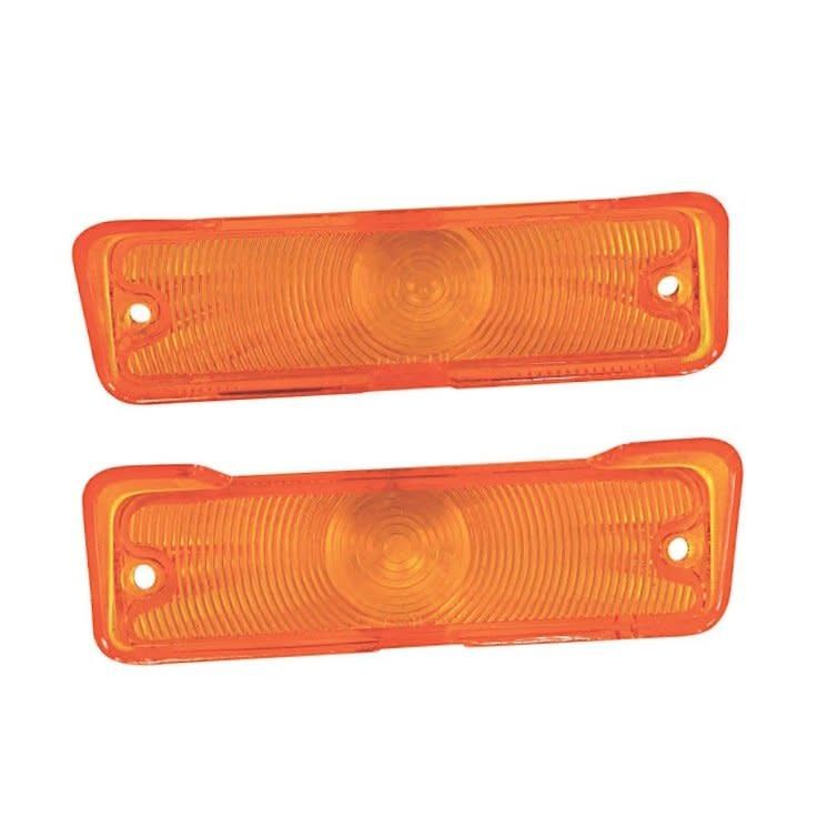 1966 Chevelle Amber Park Lens Pair