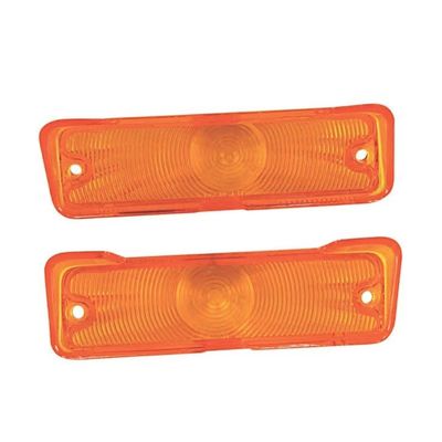1966 Chevelle Amber Park Lens Pair