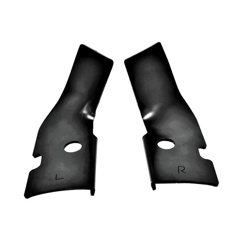 1970-72 Chevelle Convertible Windshield Brige Plate - Pair