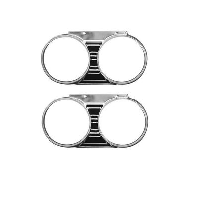 1966 Chevelle Headlight Bezels -Pair