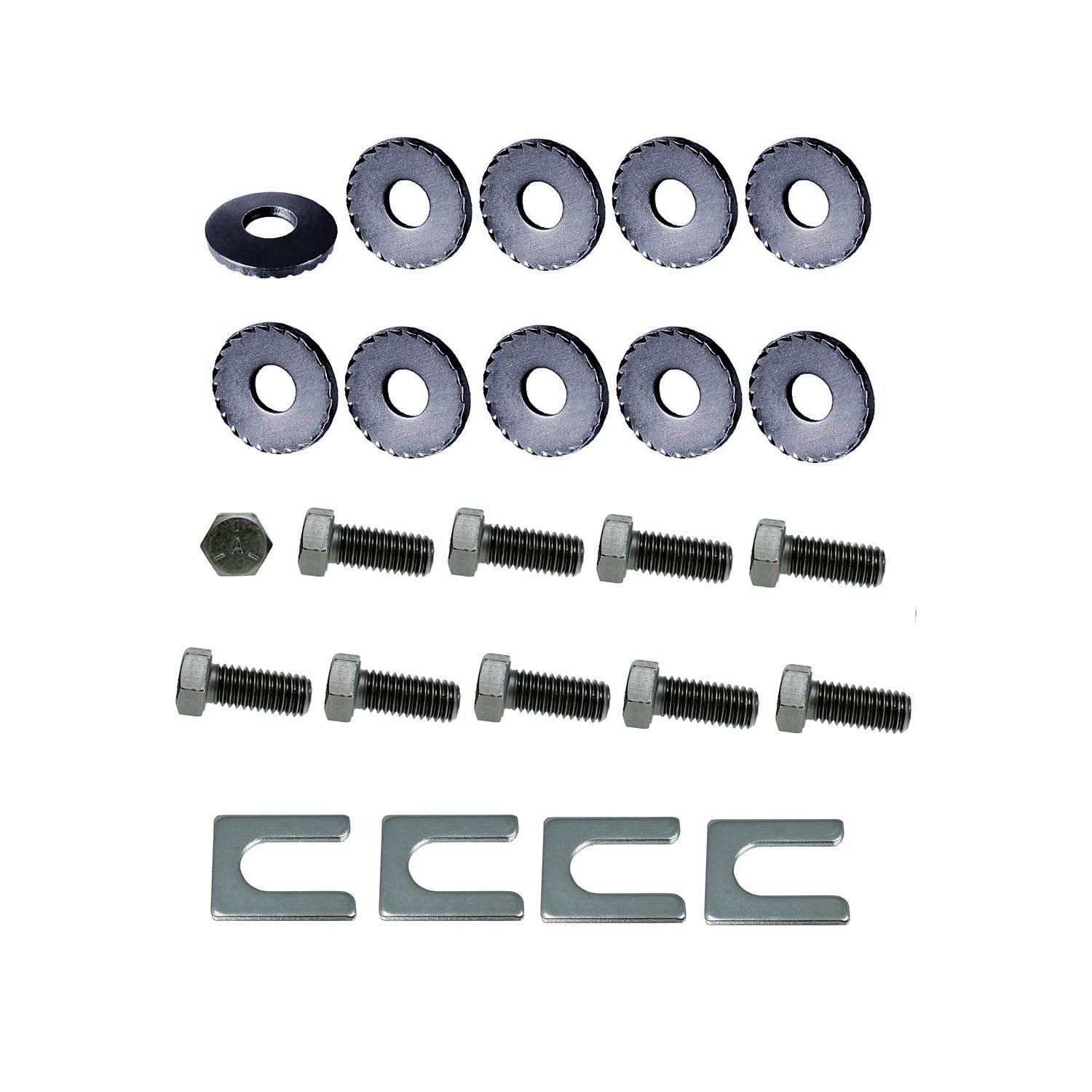 1969 Chevelle Rear Bumper Brackets Hardware