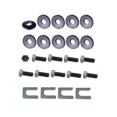 1969 Chevelle Rear Bumper Brackets Hardware
