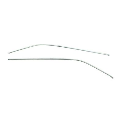 1966-67 Chevelle Chrome Drip Rail Molding - Does both sides