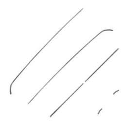 1970-72 Chevelle Drip Rail Molding Kit  -6pc