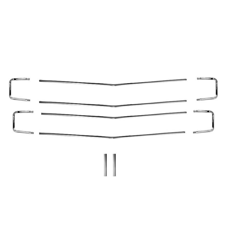 1970 Chevelle Standard  &amp; SS Grille Stainless Trim 10-Piece Kit