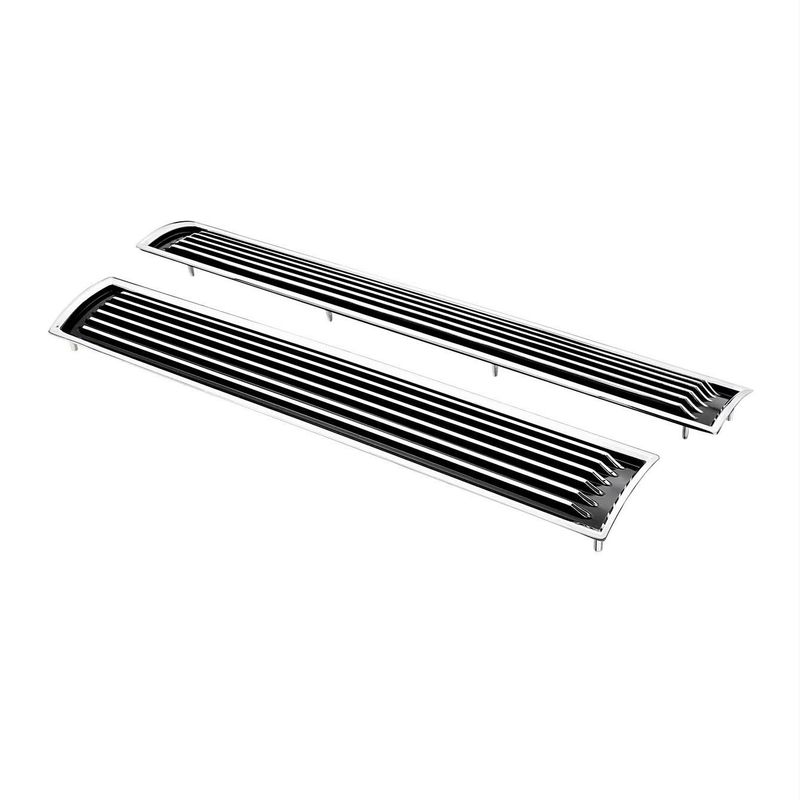 1967 Chevelle Hood Louver Inserts - Pair