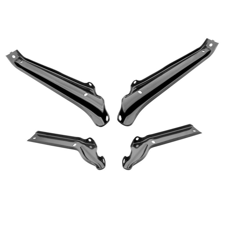 1966 Chevelle Front Bumper Brackets -4pc