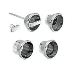 1968 Chevelle Dash Knob Bezel Kit 5 PC