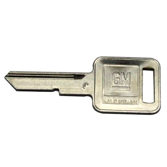 Original GM Ignition E-Code Key Blank Chevelle/Chevy Truck