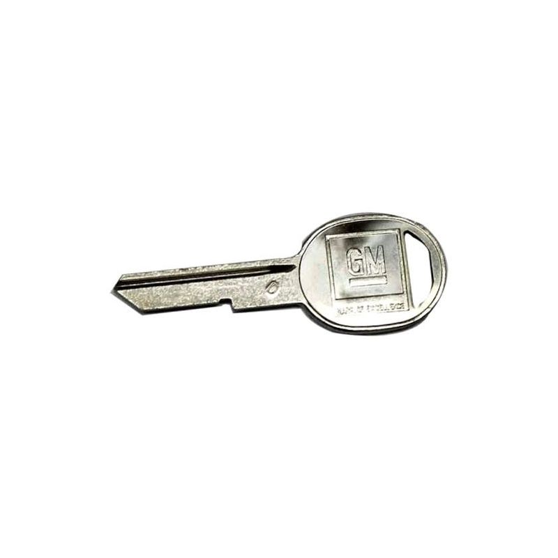 Original GM Door &amp; Trunk D-Code Key Blank Chevelle/Chevy Truck