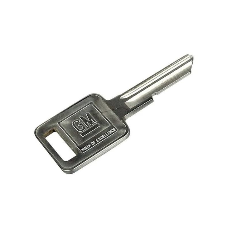 Original GM Ignition A-Code Key Blank