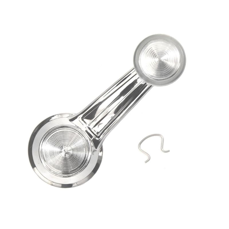 1967 -81 GM Window Crank Handle w/Clip - Clear