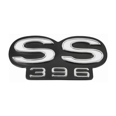 1967 Chevelle SS396 Grille Emblem w/ Retainer