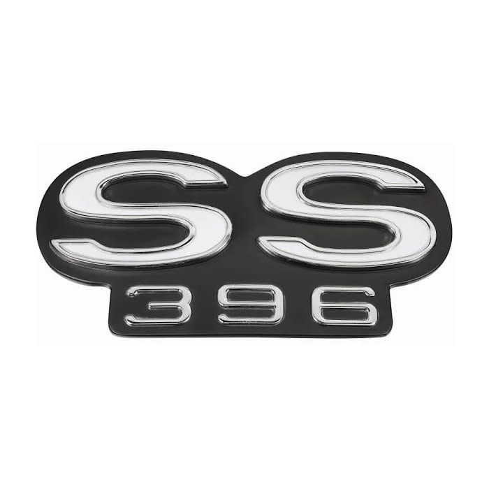 1967 Chevelle SS396 Grille Emblem w/ Retainer