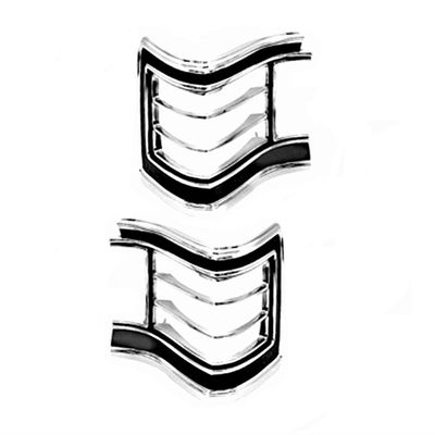 1967 Chevelle Tail Light Bezel Pair -LH/RH