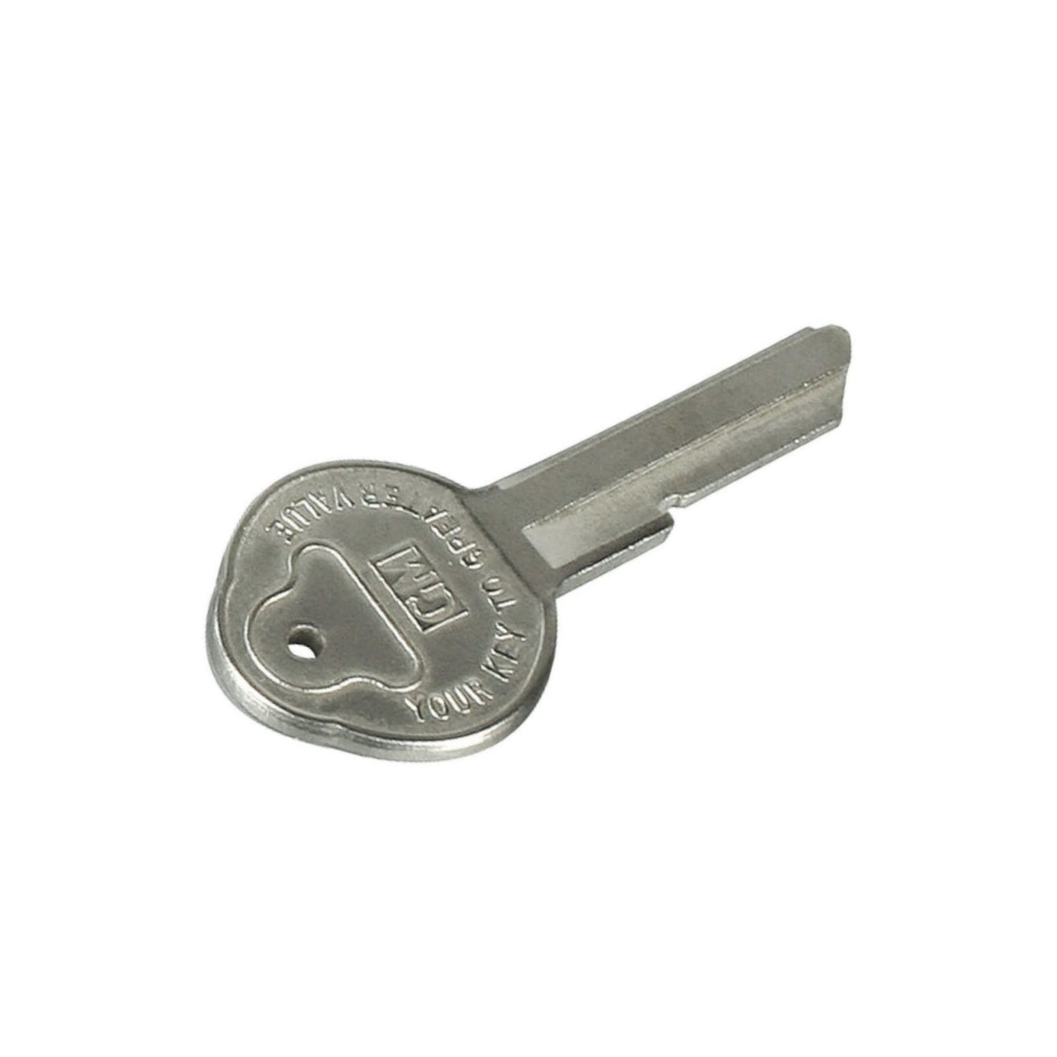 Blank GM Key Pear Head &quot;D&quot; Code
