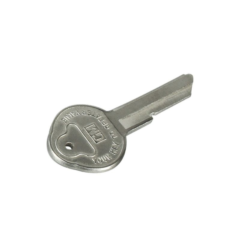 Blank GM Key Pear Head &quot;D&quot; Code