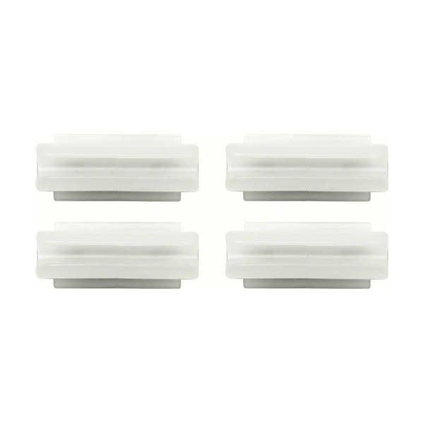 Inline Tube 1967-72 GM Shoulder Seat Belt Bolt Anchor Plastic Cover – Black Pair