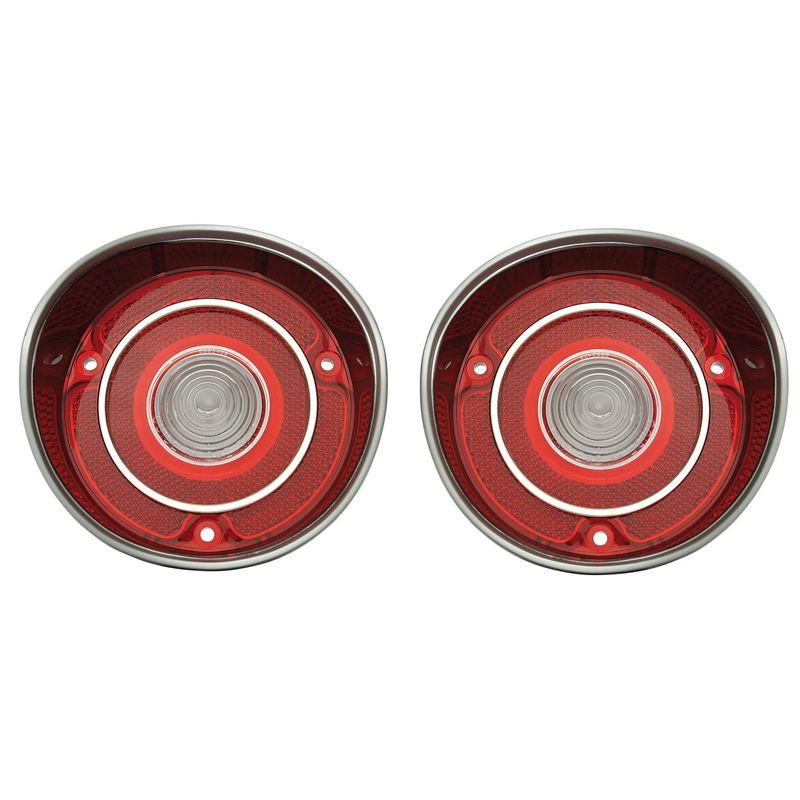 1971 Chevelle Back-up Light Lens -LH/RH Pair
