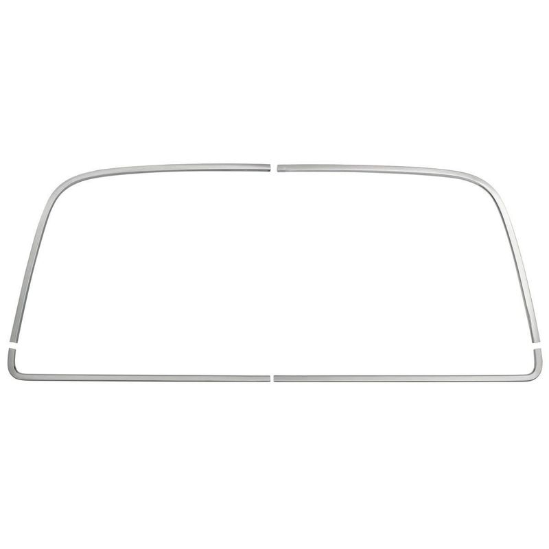 1968-72 Chevelle Rear Window Trim 4-Pc Set