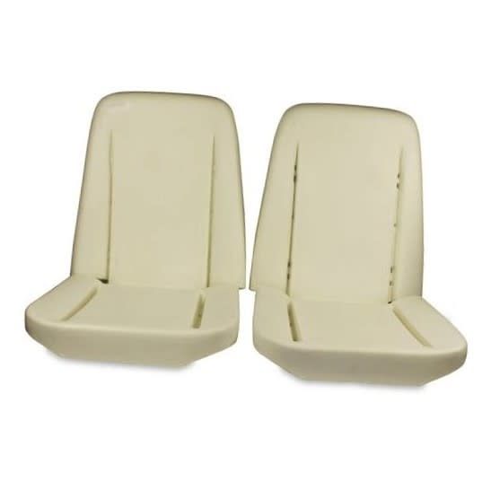 1966-70 Chevelle/Chevy II Nova Bucket Seat Foam - Pair Does Both Seats