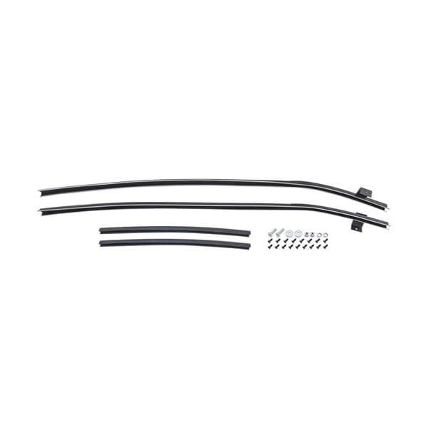 1964-65 Chevelle 2-Dr Sedan Quarter Glass Run Channel Un-Beaded Non Funtional