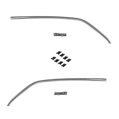 1966-67  Chevelle Side Headliner Chrome Trim