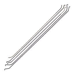 1968-72 Chevelle Headliner (5)  Bows Set