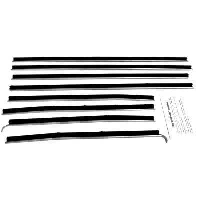 1966-67 Chevelle Coupe Reproduction Style Felts - 8 Piece